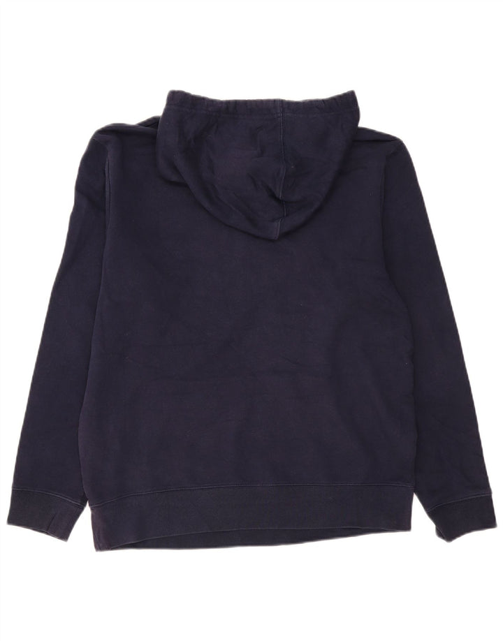 Gap Herre grafisk hættetrøje Jumper Medium Marineblå Colourblock Bomuld