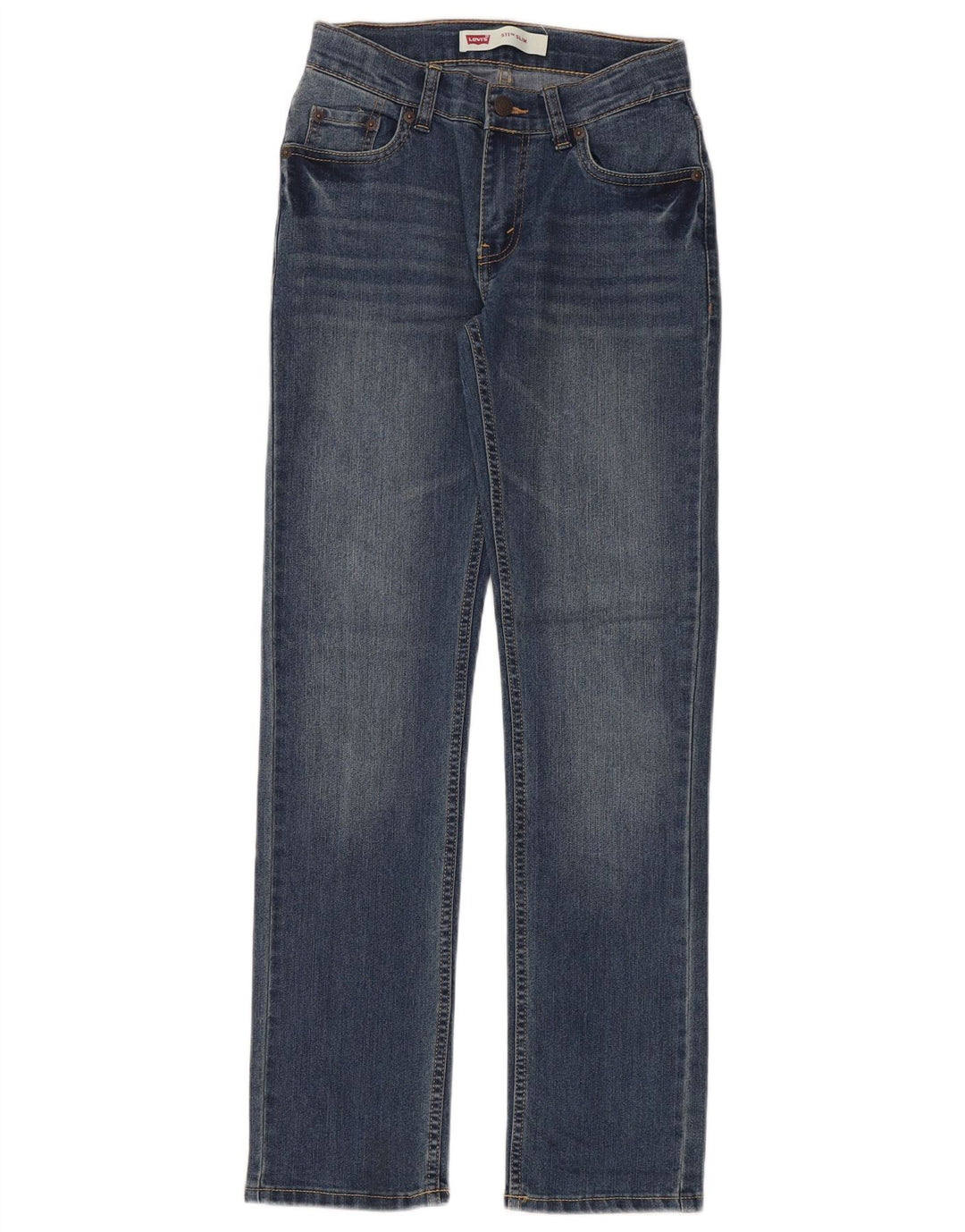 Levi's Boys 511 Slim Jeans 13-14 år W28 L30 Blå Bomuld