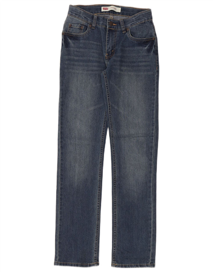 Levi's Boys 511 Slim Jeans 13-14 år W28 L30 Blå Bomuld