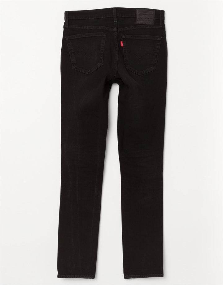 Levi's Herre 511 Slim Jeans W32 L34 Sort Bomuld