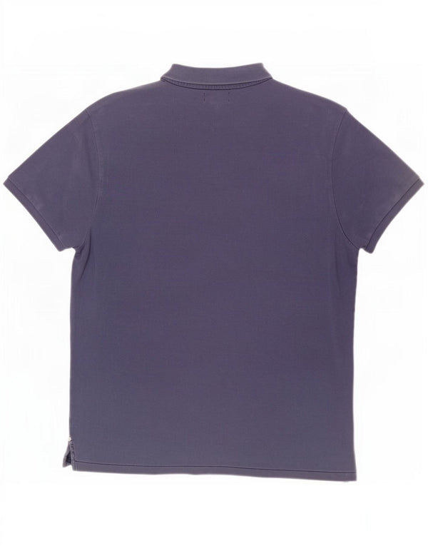 Ralph Lauren herre poloskjorte 2XL marineblå bomuld