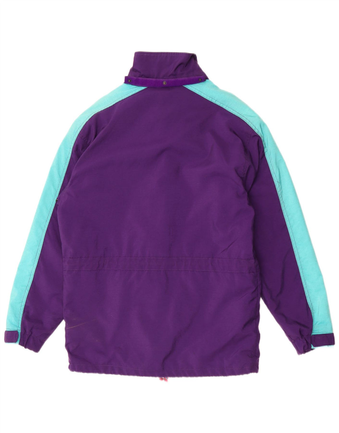 Great Escapes Herre Skijakke IT 46 Lille Lilla Colourblock Polyamid