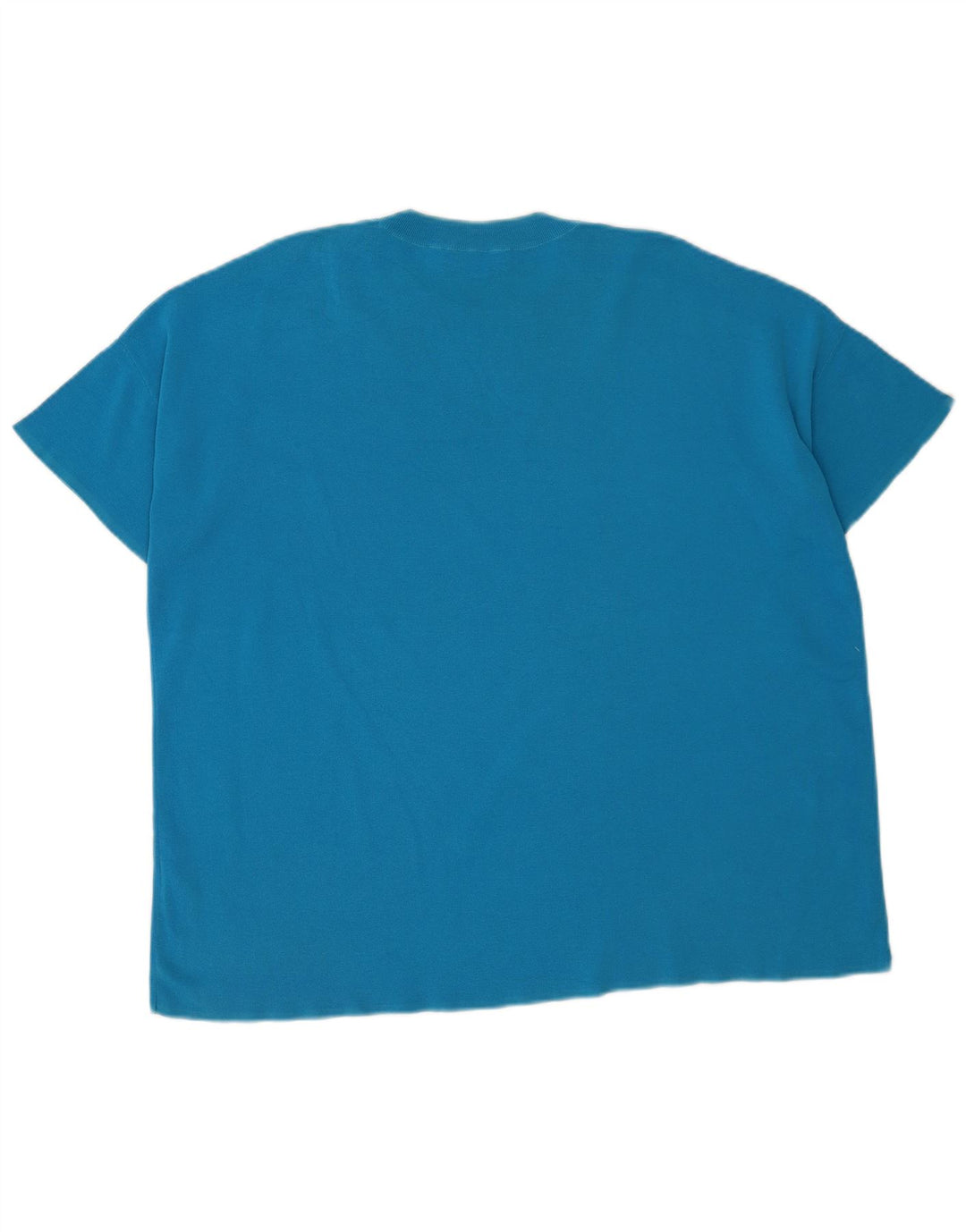 Cos Herre T-Shirt Top Medium Blå Bomuld