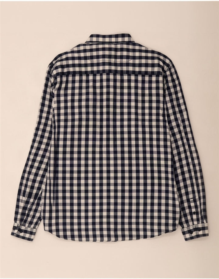 Jack & Jones herreskjorte 2XL blå Gingham bomuld