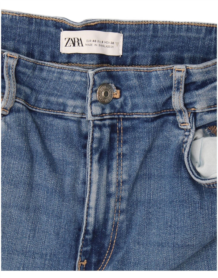 Zara Dame Skinny Jeans EU 40 Medium W30 L28 Blå