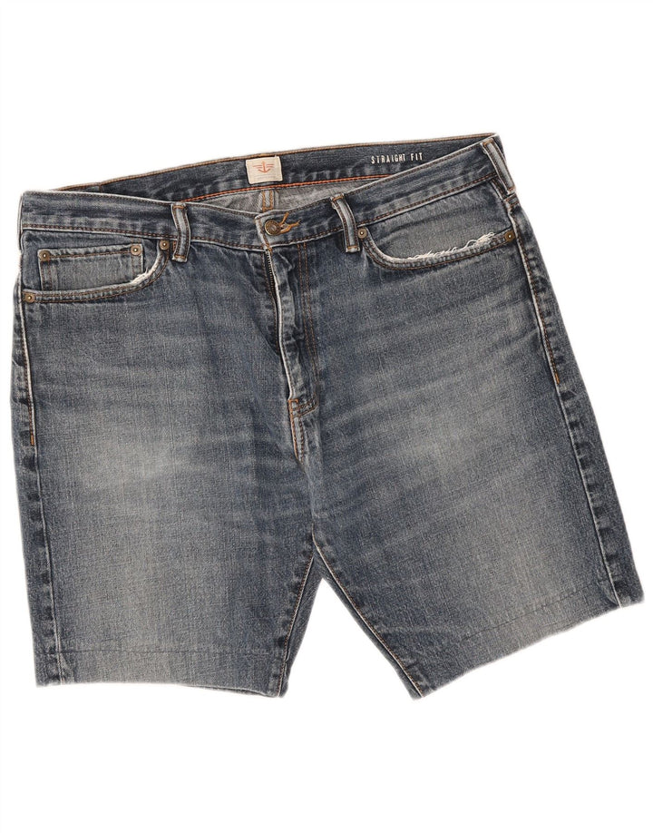 Dockers Denim Shorts til mænd store W36 marineblå bomuld