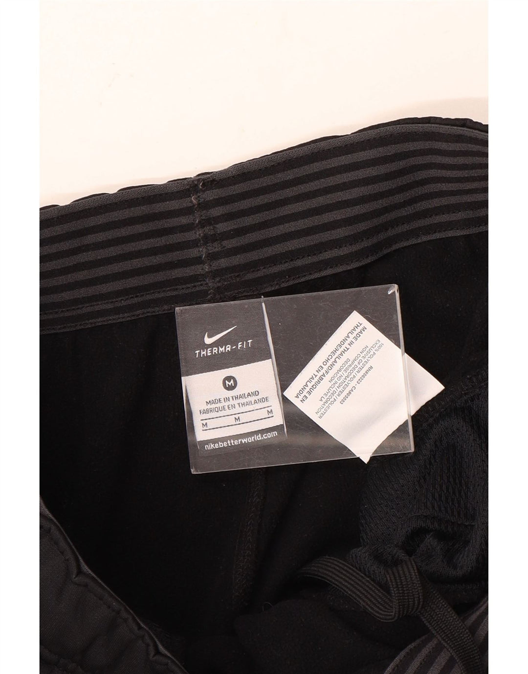 Nike Herre Therma-Fit træningsdragt Bukser Medium Sort Polyester