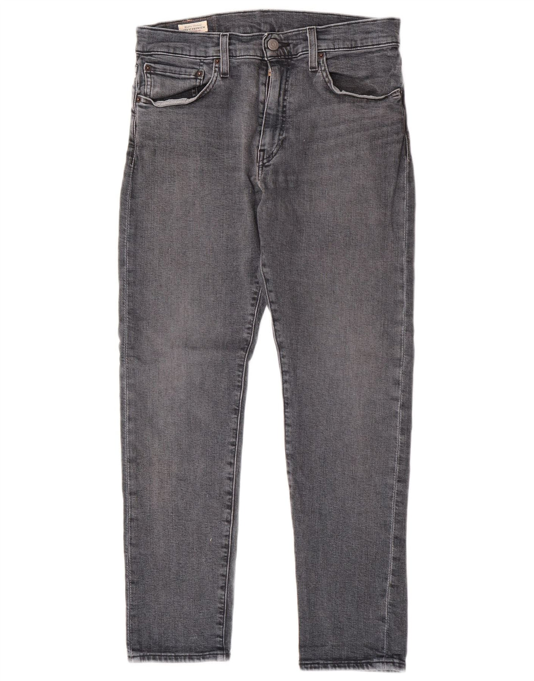 Levi's Herre 512 Slim Tapered Jeans W31 L28 Grå Bomuld