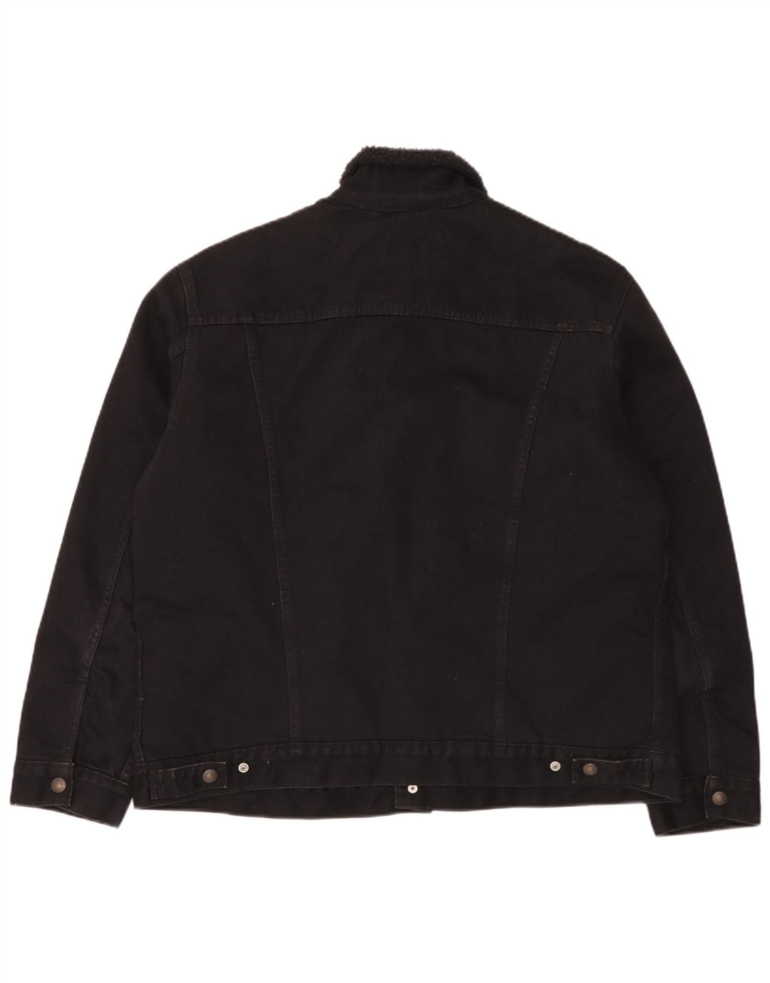 Levi's Herre denimjakke UK 42 XL Sort Bomuld
