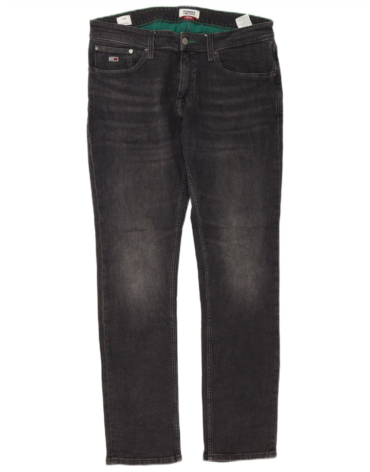 Tommy Hilfiger Herre Scanton Slim Jeans W33 L32 Grå Bomuld