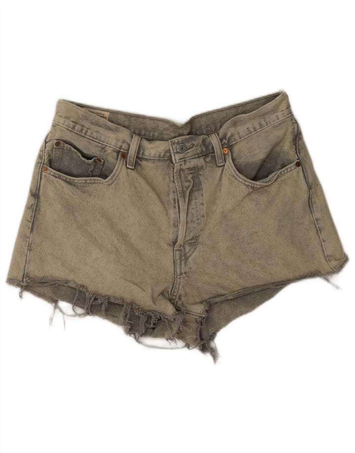 Levi's Womens 501 denimshorts W30 mellemgrå