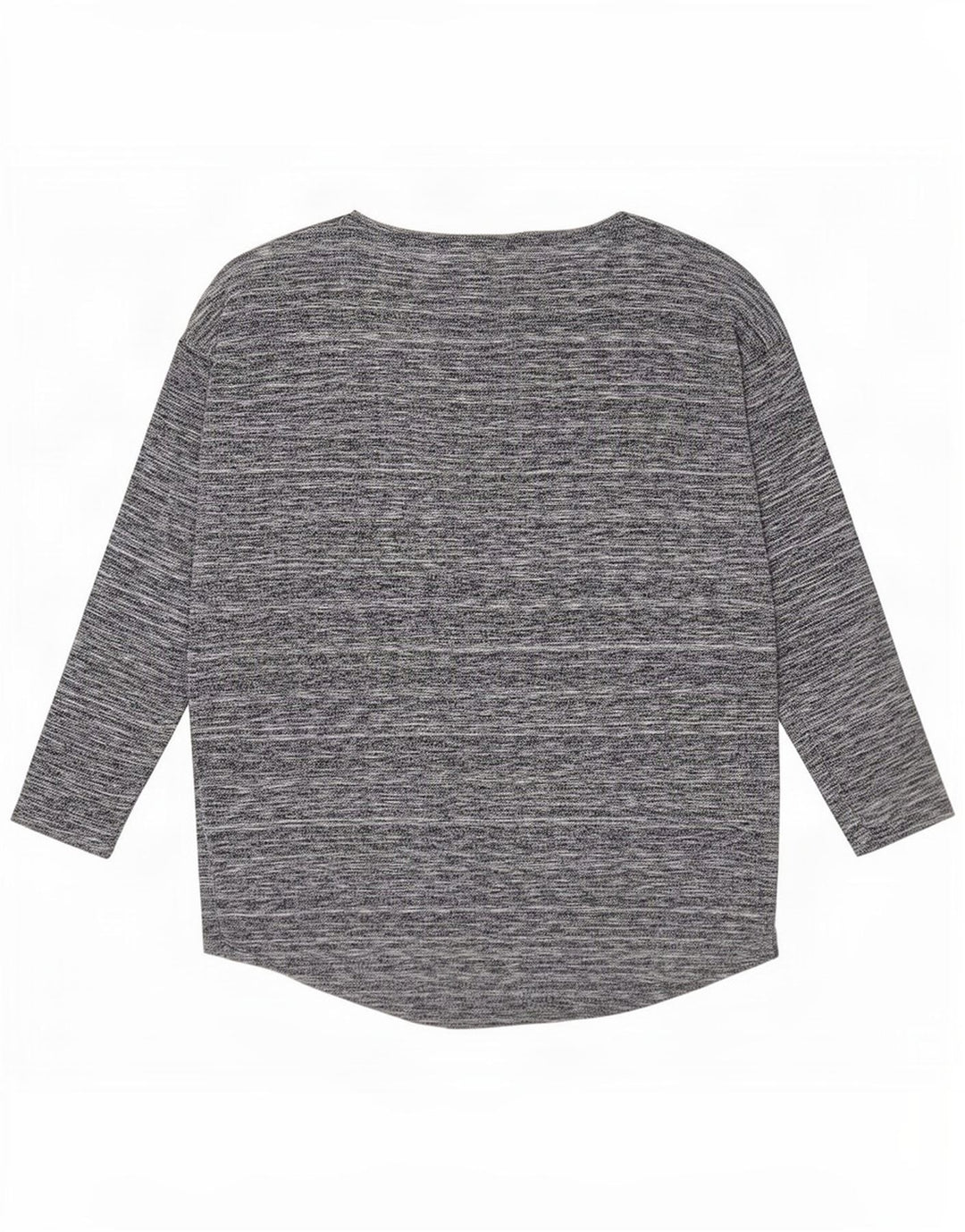 Phase Eight Dame Top Langærmet UK 12 Medium Grey Flecked Viscose