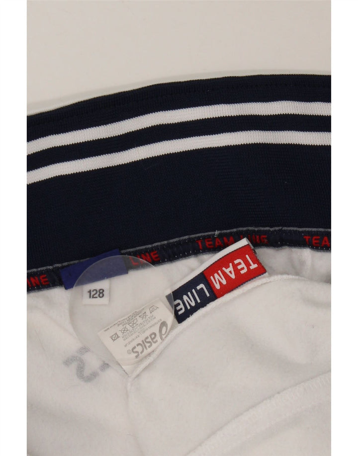 Asics Boys Grafisk træningsdragt Topjakke 7-8 år Hvid Colourblock