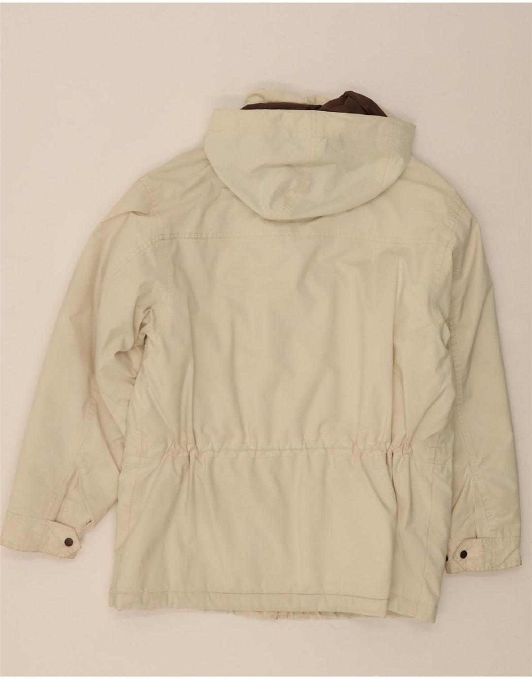 CIESSE PIUMINI Womens Hooded Padded Jacket IT 44 Medium White Polyamide Vintage Ciesse Piumini and Second-Hand Ciesse Piumini from Messina Hembry 
