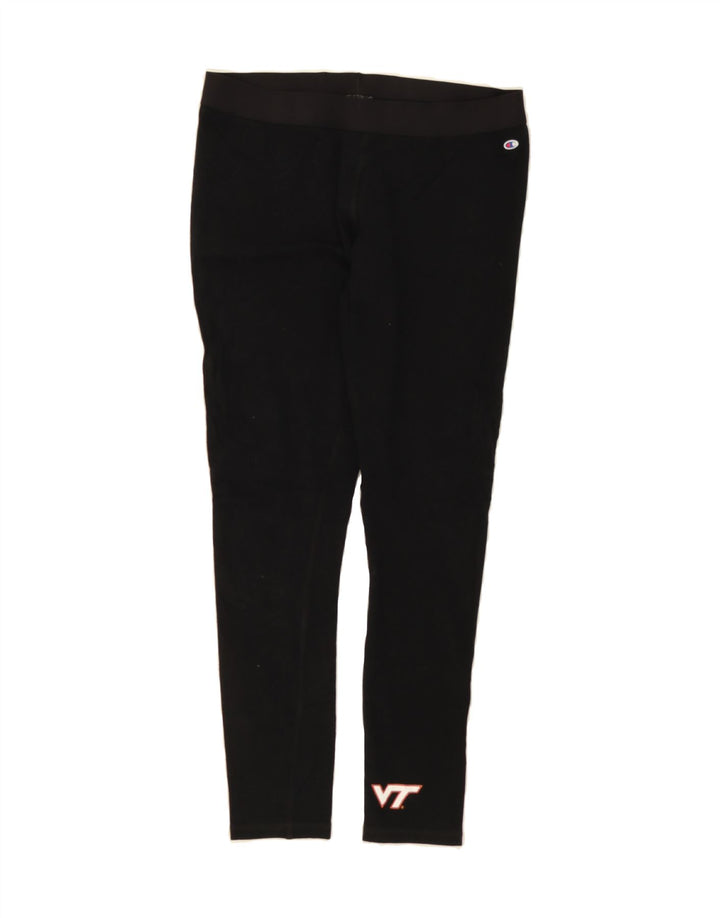 CHAMPION Womens Leggings UK 18 XL  Black Cotton Vintage Champion and Second-Hand Champion from Messina Hembry 