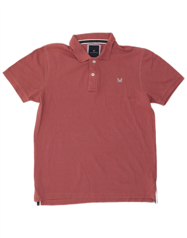 Besætningstøj Herre poloshirt Medium rødbrun bomuld
