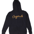 JACK & JONES Mens Graphic Hoodie Jumper Medium Navy Blue Cotton | Vintage Jack & Jones | Thrift | Second-Hand Jack & Jones | Used Clothing | Messina Hembry 
