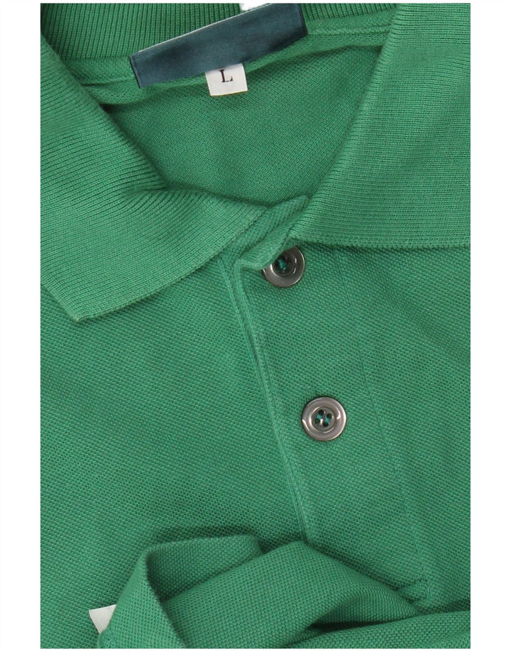 Kappa Polo Shirt til mænd, stor grøn
