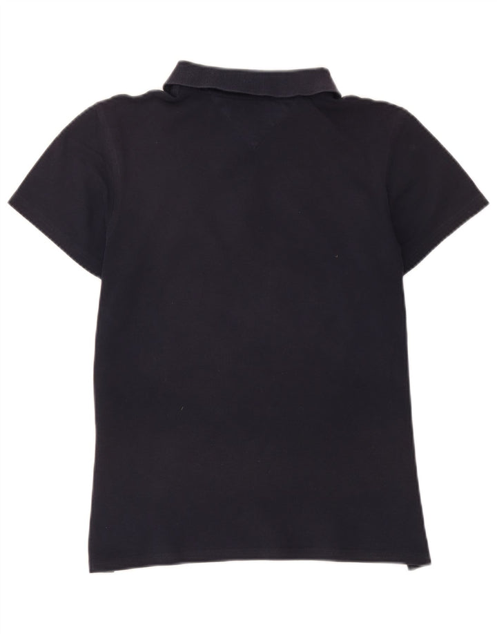 Tommy Hilfiger Dame Polo Shirt EU 40 Medium Navy Blue
