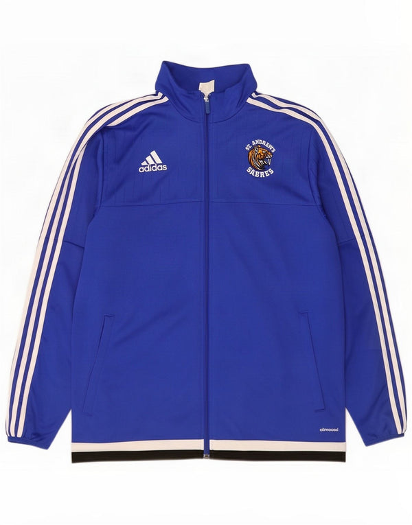 Adidas Climacool træningsdragt topjakke til mænd Large Blue Polyester