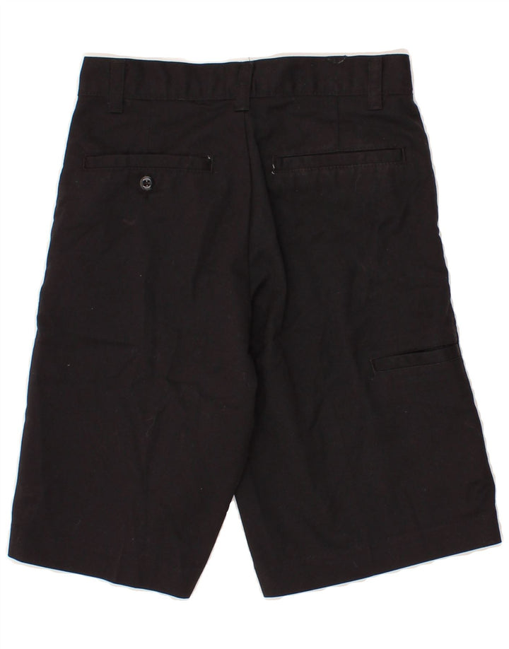 DICKIES Boys Chino Shorts 11-12 Years W22 Black Polyester Vintage Dickies and Second-Hand Dickies from Messina Hembry 