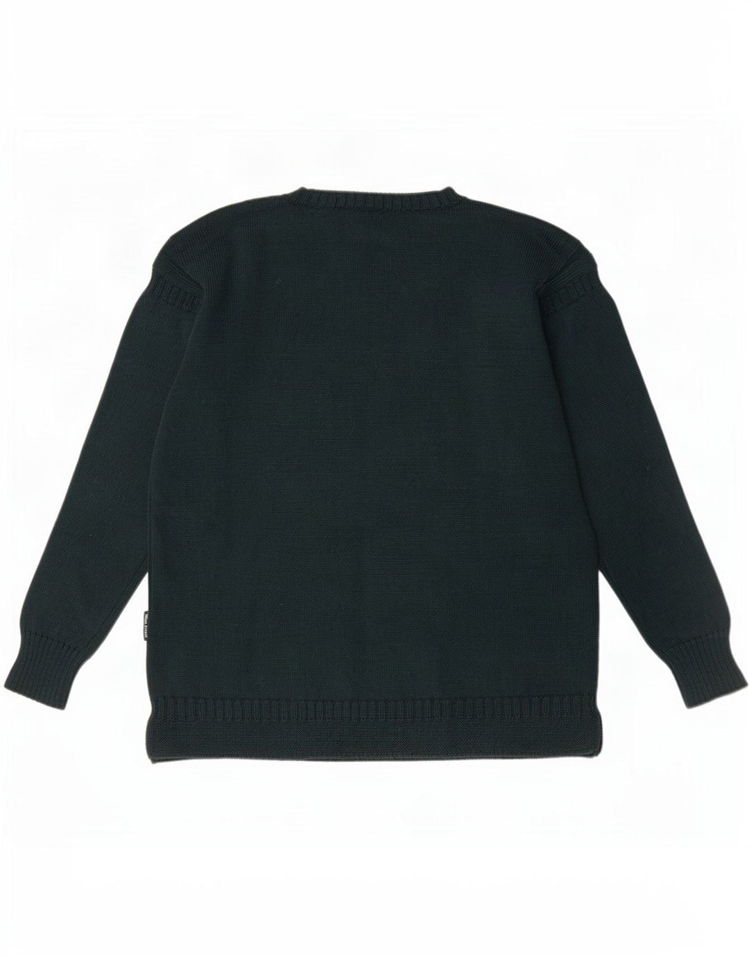 WoolOvers Herre Crew Neck Jumper Sweater XL Grøn uld