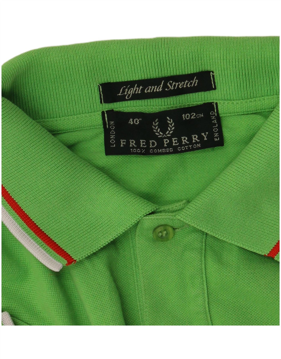 Fred Perry herre poloshirt mellemgrøn bomuld