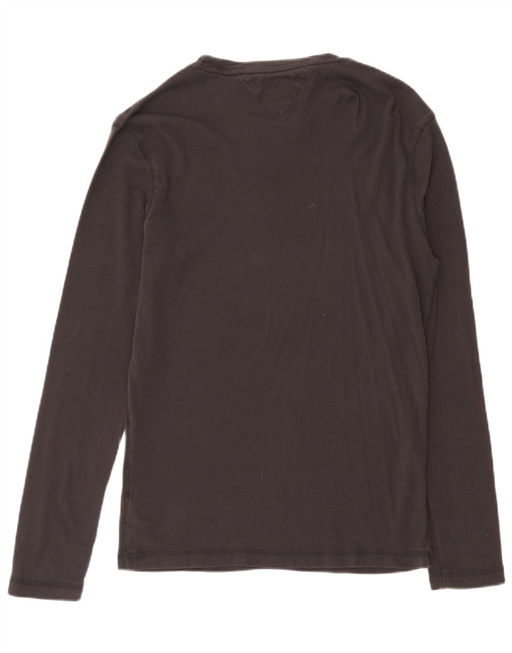 Tommy Hilfiger Herre Top Langærmet XL Grå Bomuld