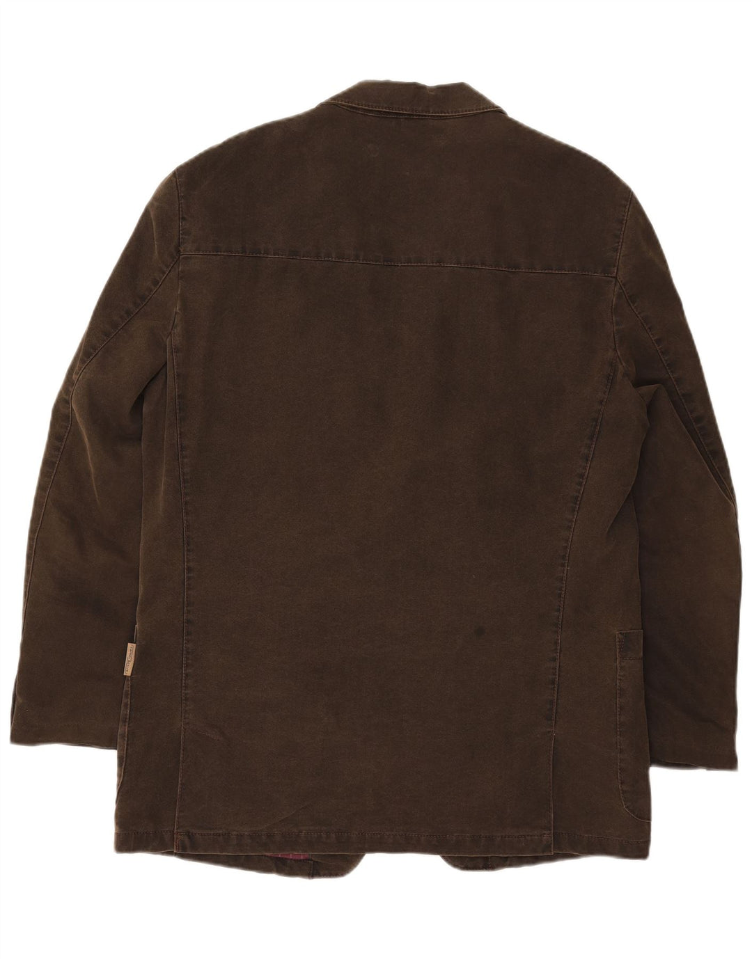 Camel Active Herre 2 Button Blazer Jacket IT 50 Stor Brun Bomuld