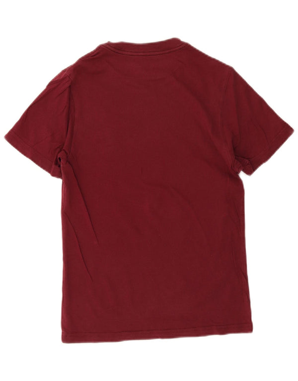 Vans Boys Graphic T-Shirt Top 8-9 Years Small Burgundy
