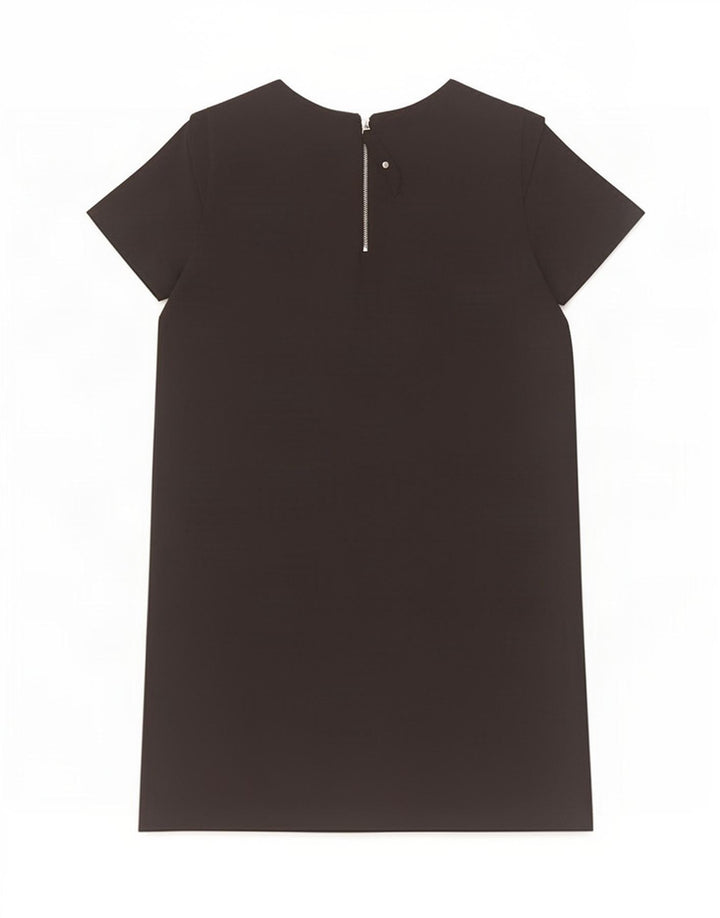 Zara Womens Shift Dress UK 10 Small Black Polyester