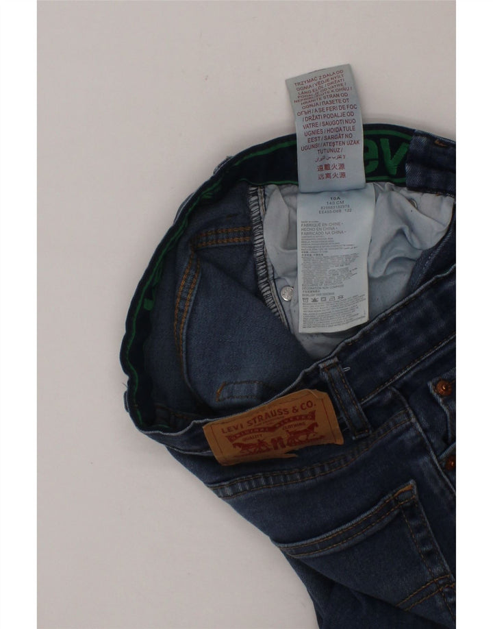 LEVI'S Boys Denim Shorts 9-10 Years W26  Blue Cotton Vintage Levi's and Second-Hand Levi's from Messina Hembry 