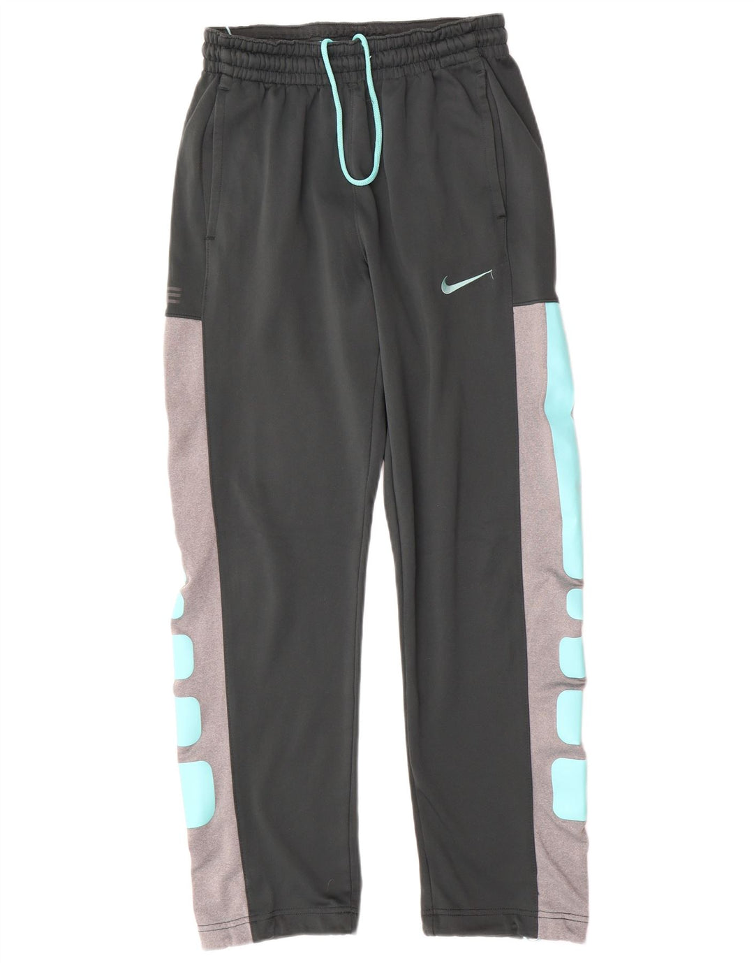 Nike Herre Therma-Fit grafisk træningsdragt Bukser Small Black Colourblock