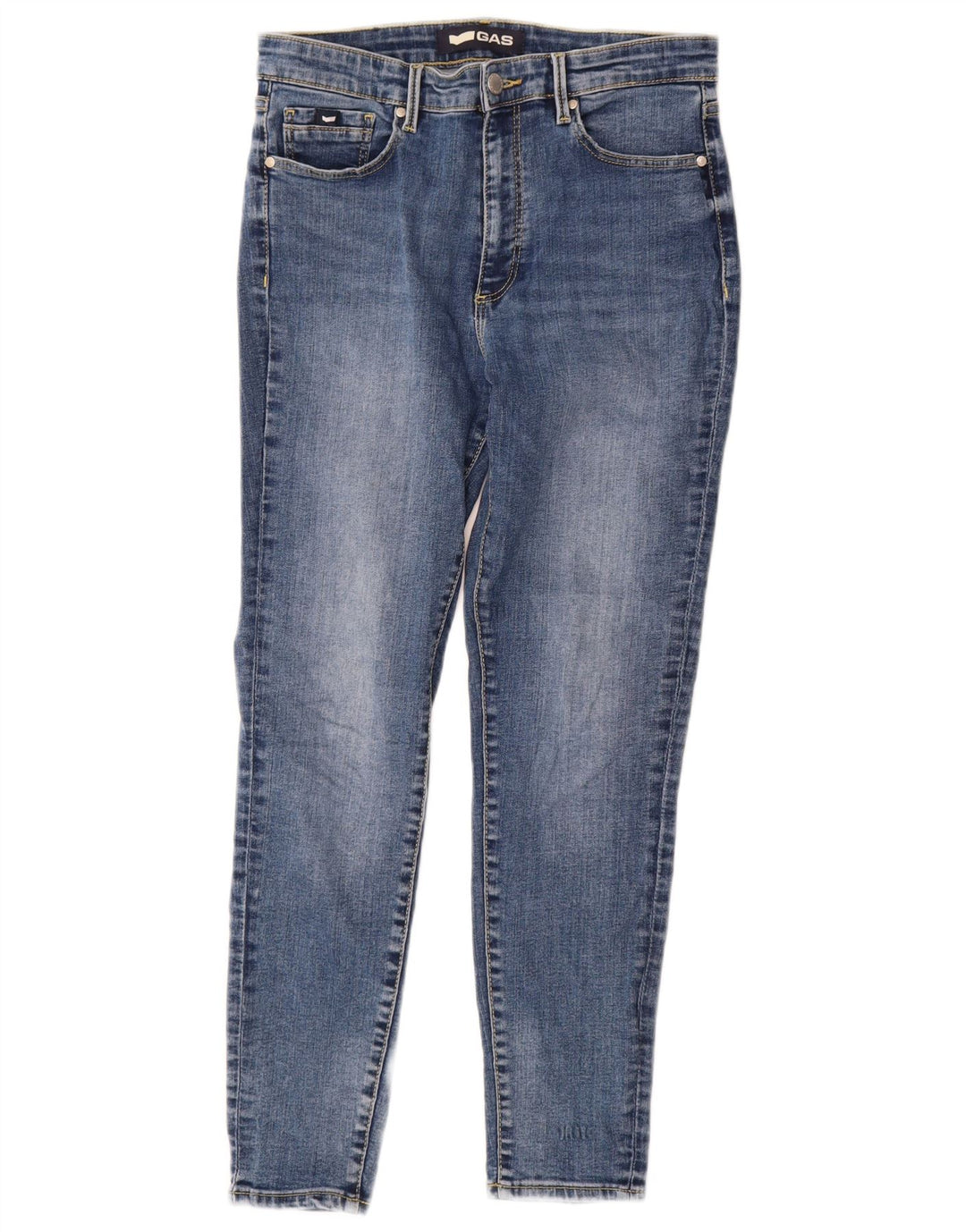 Gas Dame Skinny Jeans W30 L28 Blå