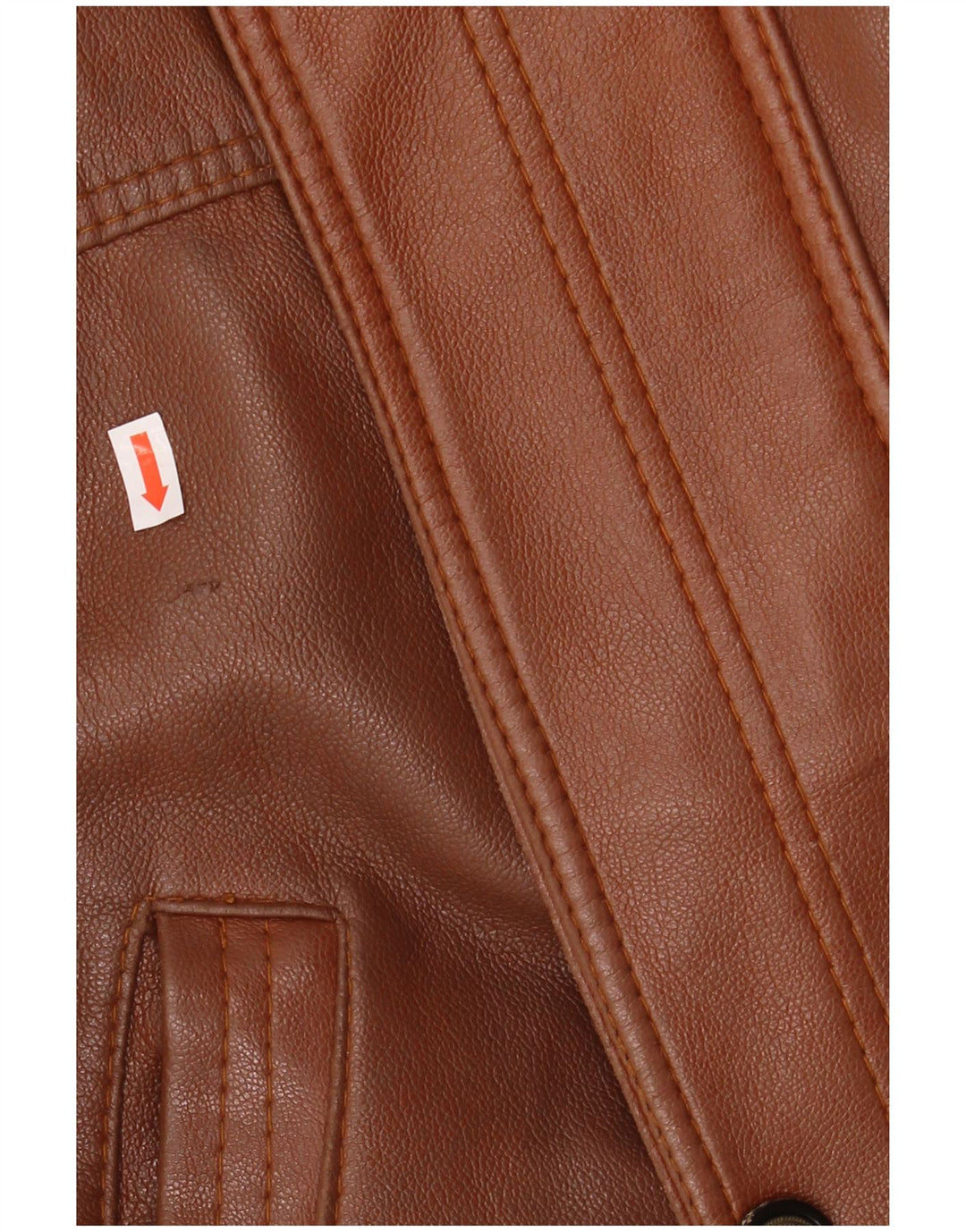 Vintage herre læderjakke UK 38 Medium Brown