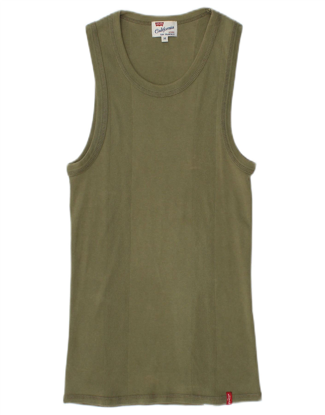 Levi's Damevest Top UK 12 Medium Khaki