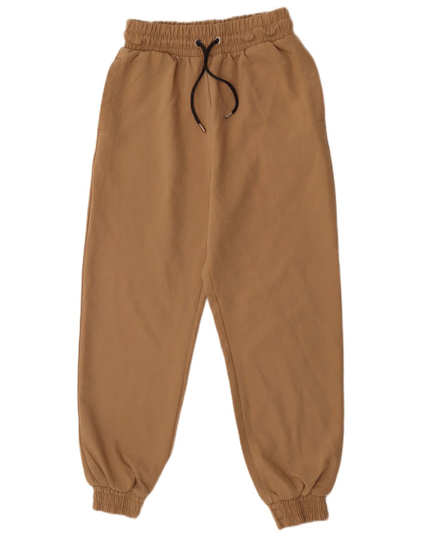 Zara træningsdragt til kvinder Joggers UK 12 Medium Brown Polyester