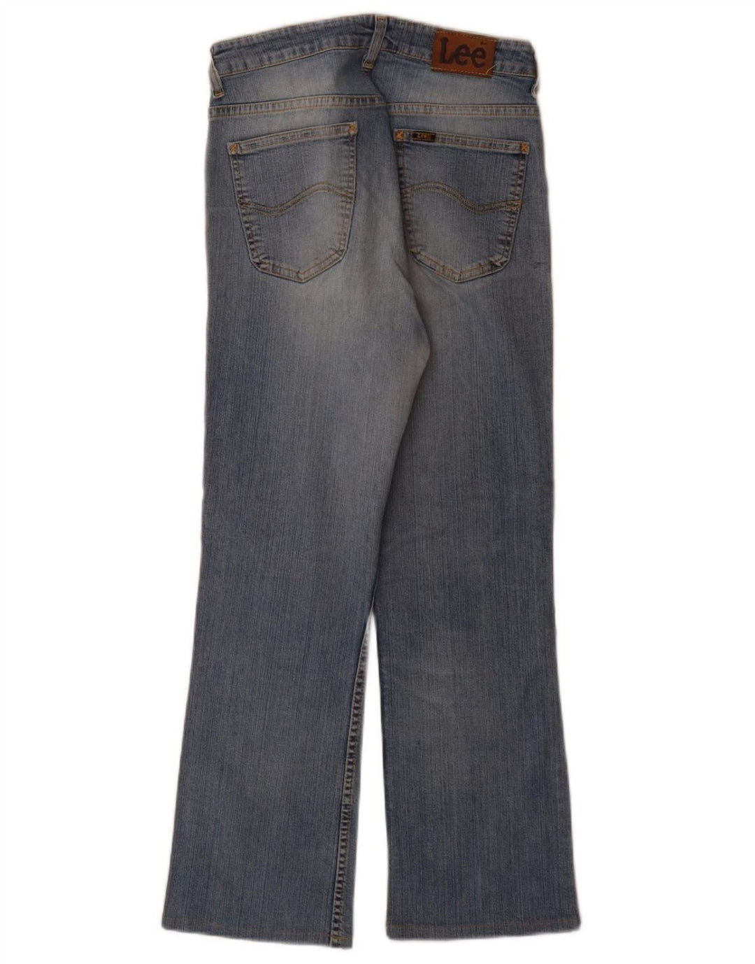 LEE Dame Cameron Straight Jeans W32 L28 Blå Bomuld