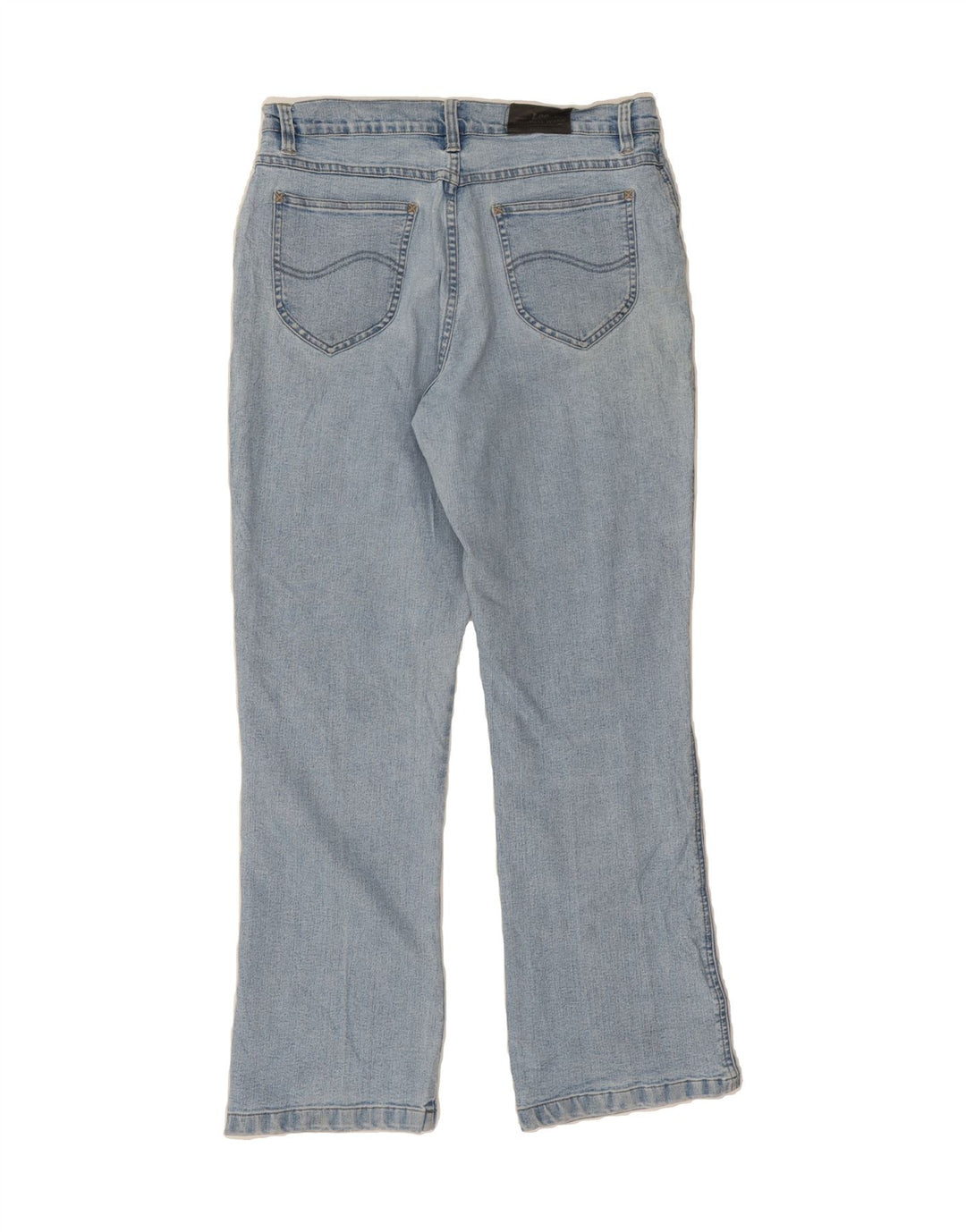 LEE Womens Straight Jeans US 12 Large W34 L30 Blue Cotton Vintage Lee and Second-Hand Lee from Messina Hembry 