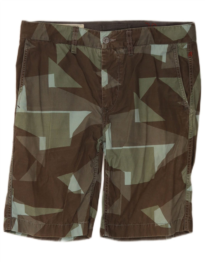 Replay Herre Chino Shorts W30 Medium Flerfarvet geometrisk bomuld