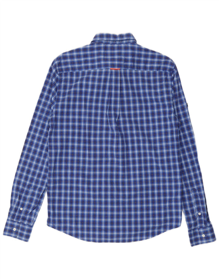 Superdry Herre Regular Fit skjorte Medium Blue Check