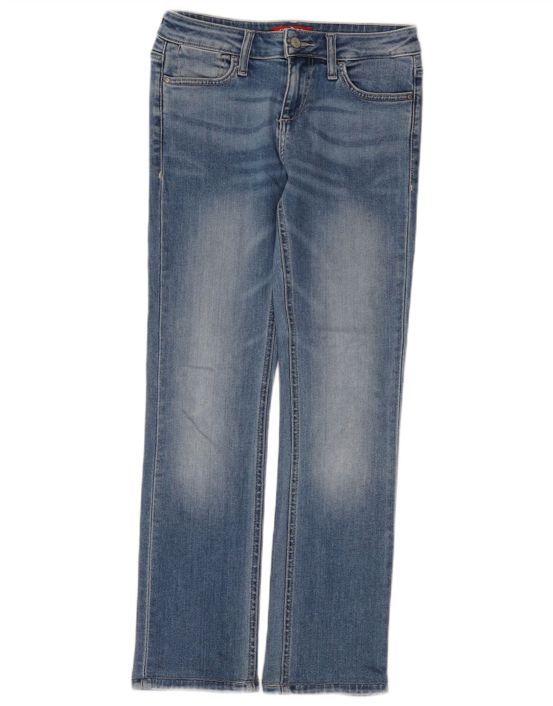 Guess lige damejeans W27 L28 blå bomuld