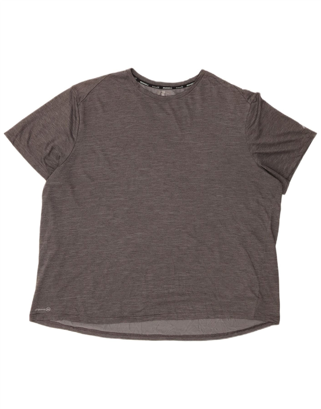 RUSSELL ATHLETIC Herre T-Shirt Top 2XL Grå Polyester