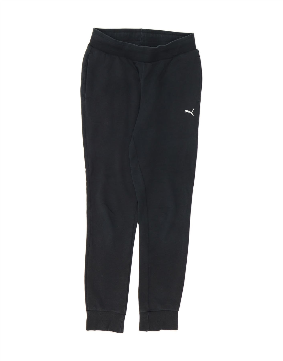 PUMA Womens Tracksuit Trousers Joggers UK 10 Small Black Vintage Puma and Second-Hand Puma from Messina Hembry 