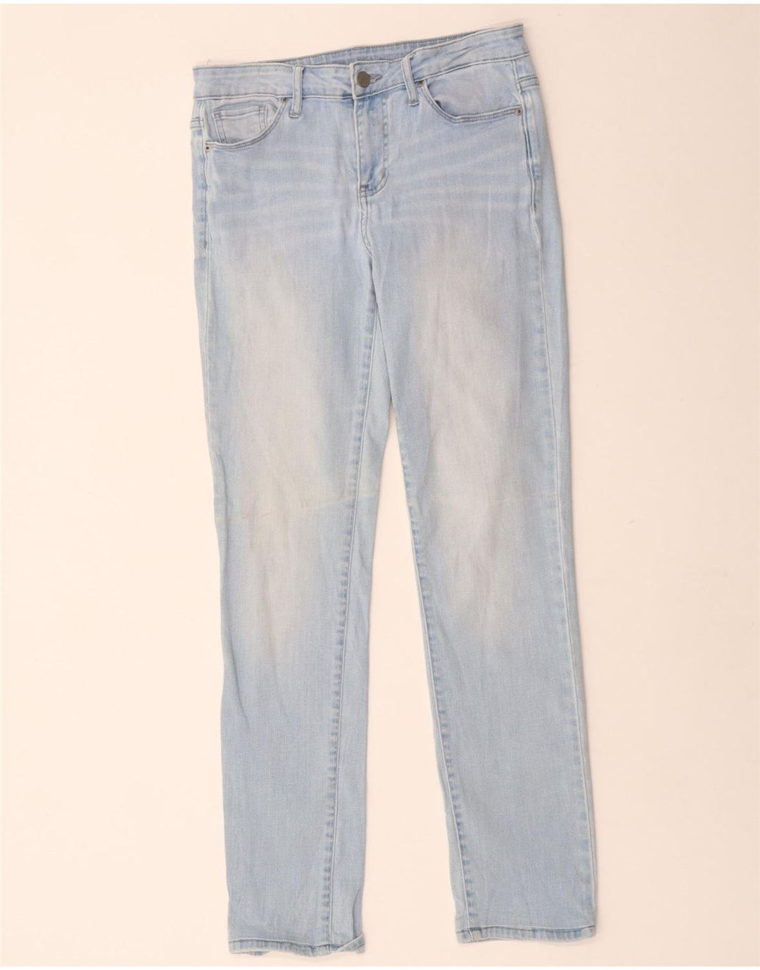 Calvin Klein Dame Slim Jeans W30 L30 Blå Bomuld