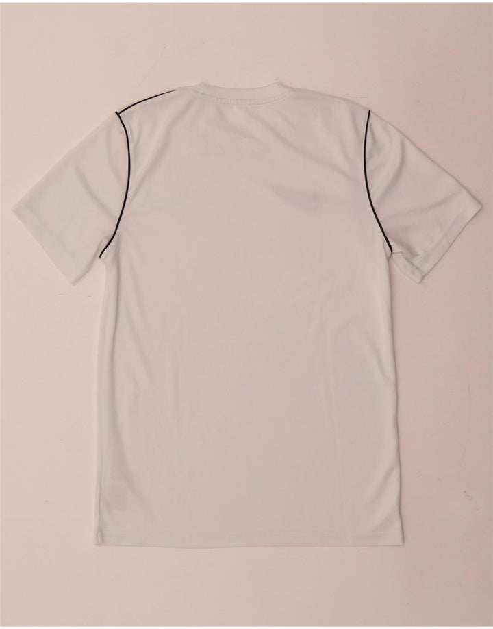 Nike Herre Dri Fit T-shirt Top Medium White Polyester