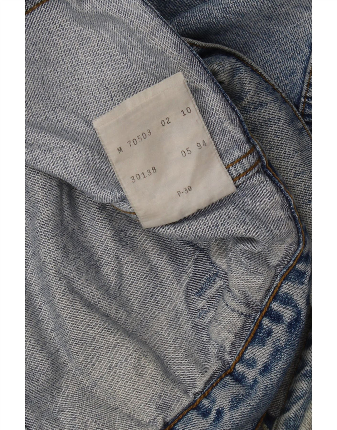 Levi's Herre denimjakke UK 38 Medium Blue Cotton