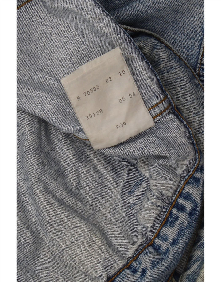 Levi's Herre denimjakke UK 38 Medium Blue Cotton