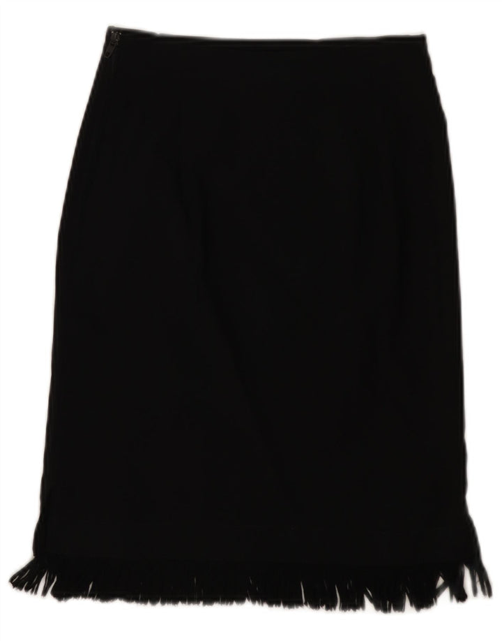 PIMKIE Midi-nederdel til kvinder EU 34 XS W24 Sort viskose