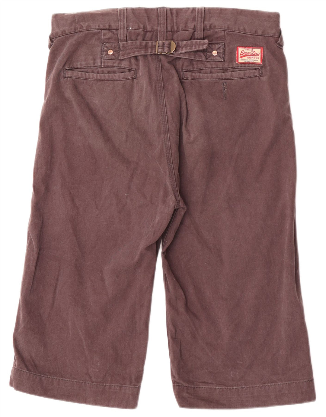 Superdry Chino-shorts til mænd W30 mellembrun bomuld